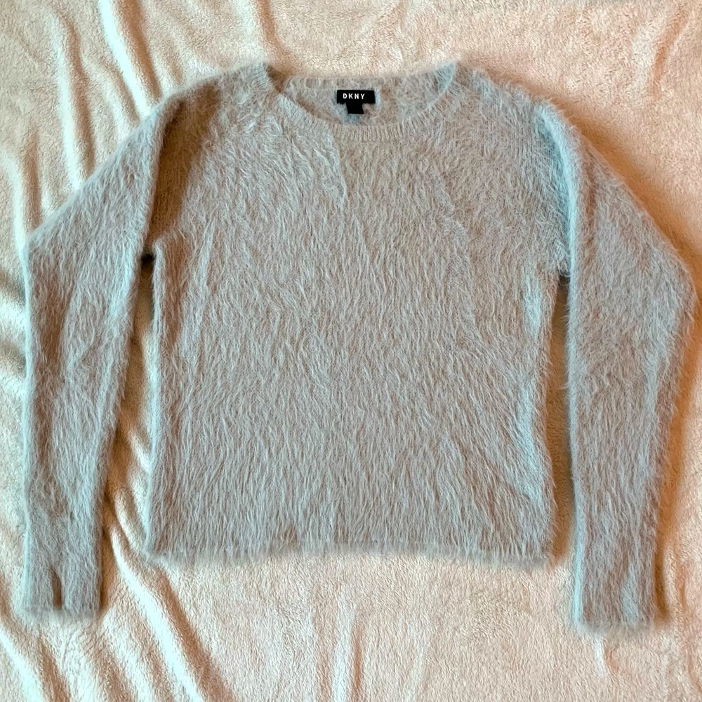 DKNY Teddy Sweater Grey, size Extra Small